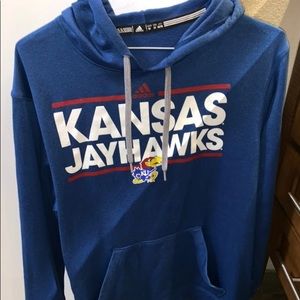 Kansas Jayhawks hoodie size M